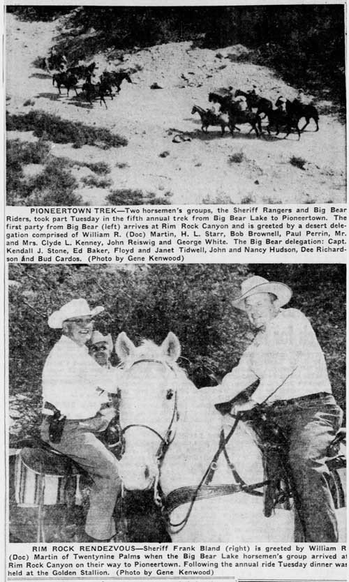 Sept. 15, 1955 - The San Bernardino County Sun article clipping