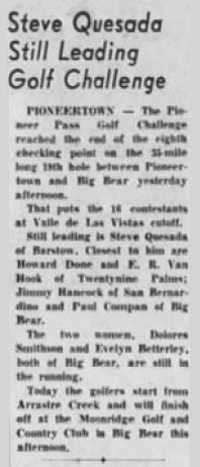 Oct. 4, 1959 - The San Bernardino County Sun article clipping