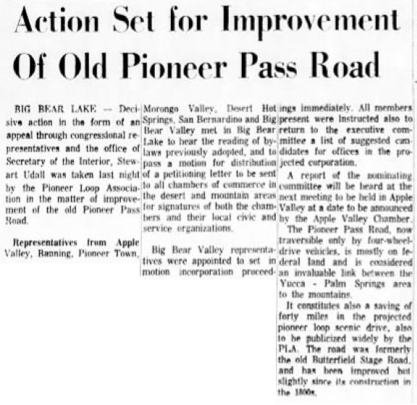 May 15, 1966 - The San Bernardino County Sun article clipping