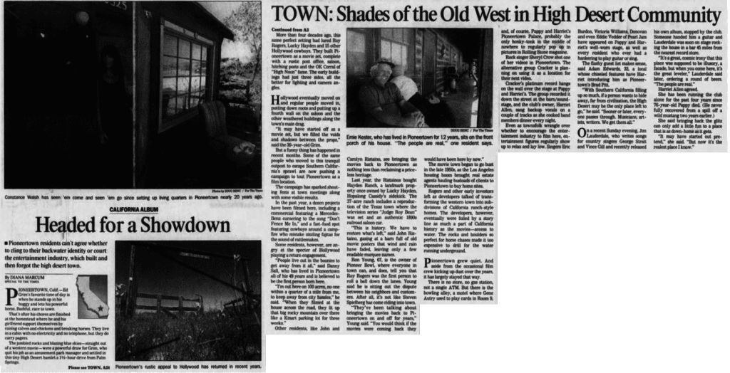 May 19, 1998 headed for a showdown article clipping